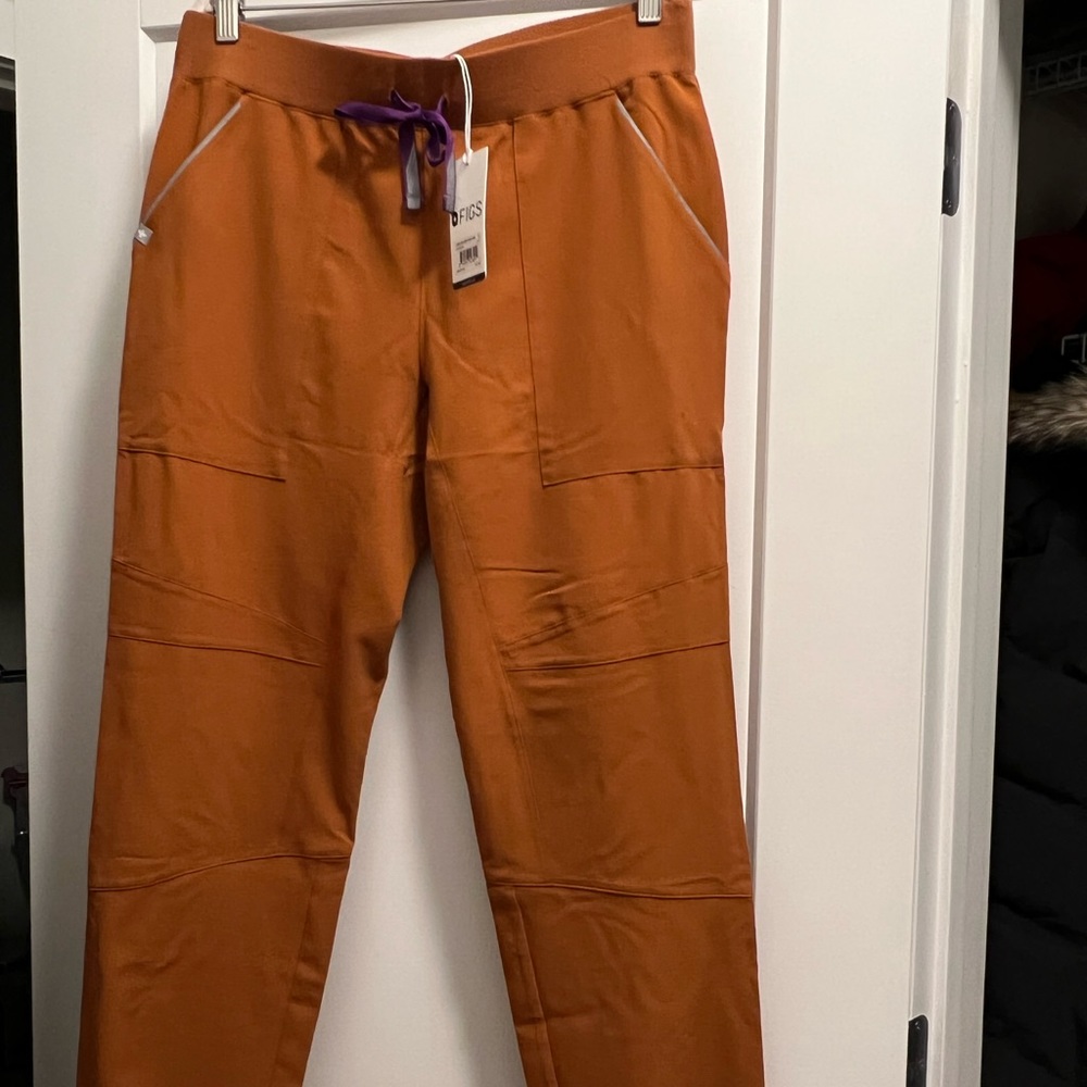 Figs Venice Slim Jogger Scrub Pants Atlantic Fall medium